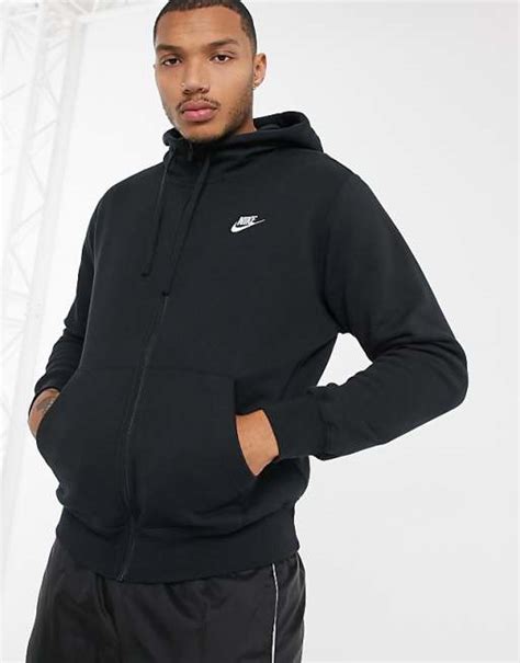 schwarze nike kapuzenjacke